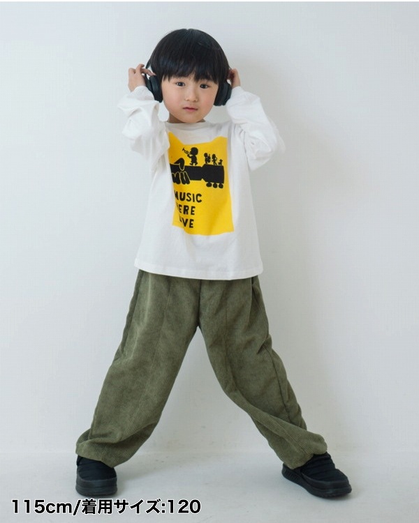 【セカンド】MUSIC ロングTシャツ / オフホワイト