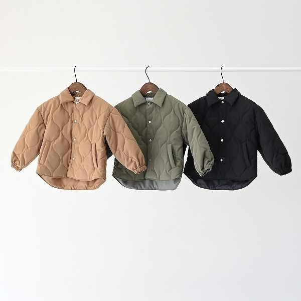 【25FW】キルティングジャケット / ベージュ