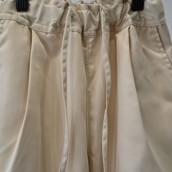 【25FW】ワイドフレアパンツ / アイボリー