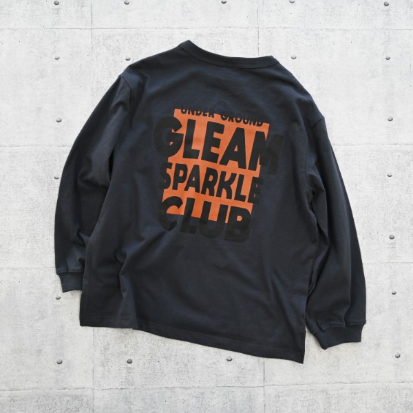 【25FW】SWELL ロングＴシャツ / チャコールグレー