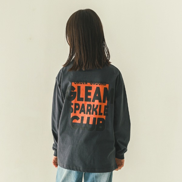 【25FW】SWELL ロングＴシャツ / チャコールグレー