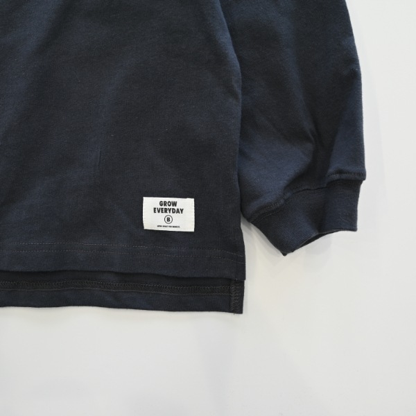 【25FW】SWELL ロングＴシャツ / チャコールグレー