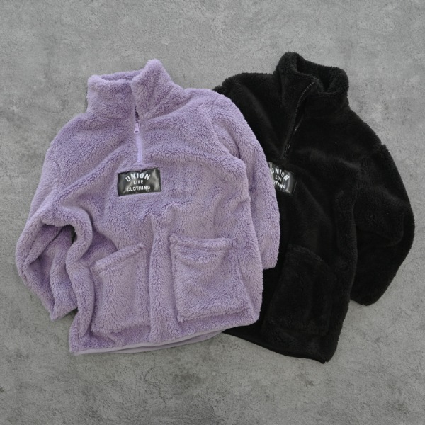 【25FW】ファー プルオーバー / パープル