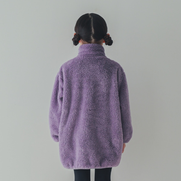 【25FW】ファー プルオーバー / パープル