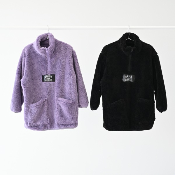 【25FW】ファー プルオーバー / パープル