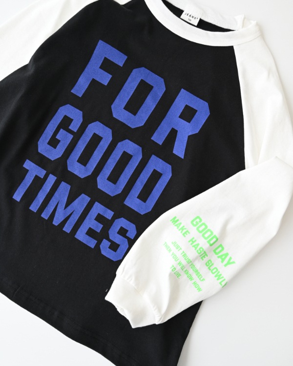 【26PS】FOR GOODロングＴシャツ / ブラック