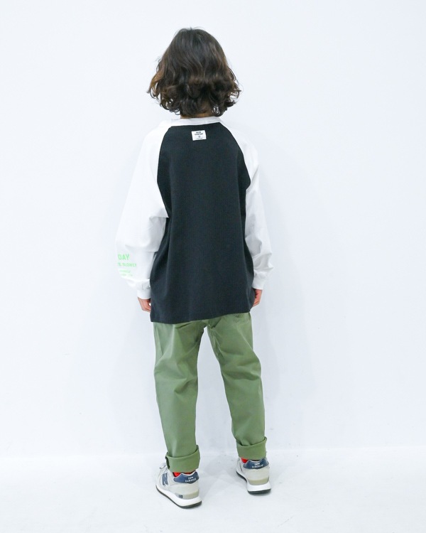 【ジーンズベー】FOR GOODロングＴシャツ / ブラック