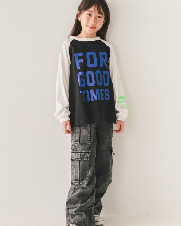 【26PS】FOR GOODロングＴシャツ / ブラック