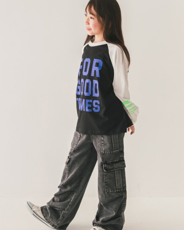 【26PS】FOR GOODロングＴシャツ / ブラック