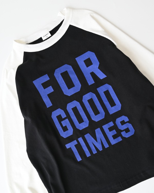 【26PS】FOR GOODロングＴシャツ / ブラック