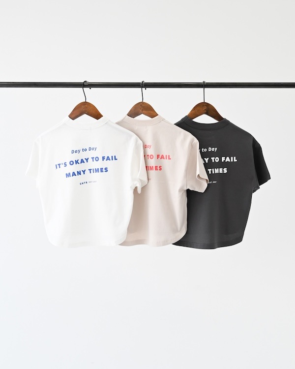 【26PS】Mistake Tシャツ / チャコールグレー