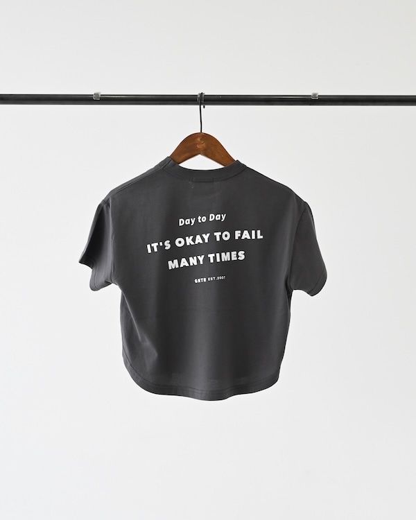 【26PS】Mistake Tシャツ / チャコールグレー