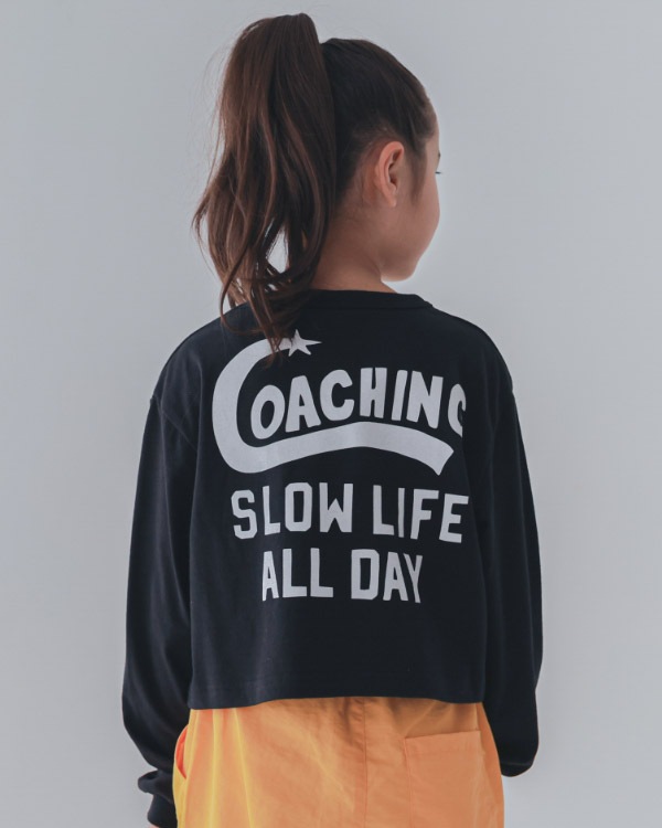【セカンド】GOODショートロングTシャツ / ブラック