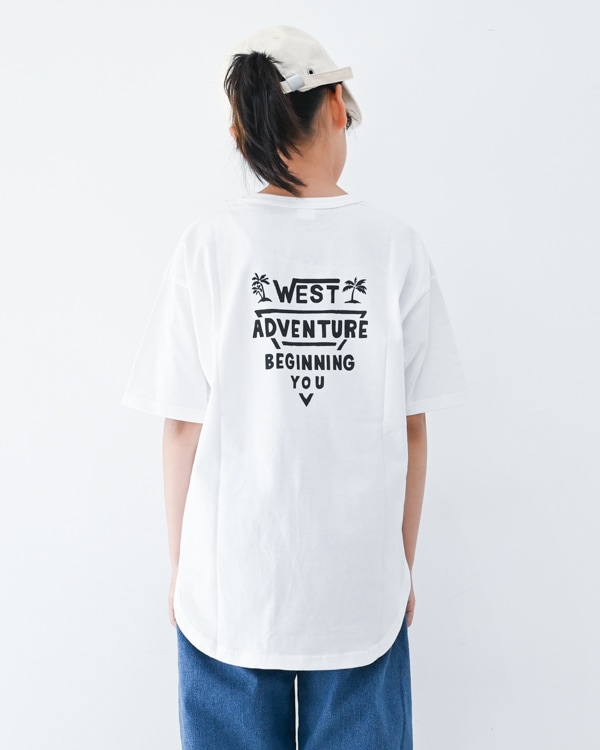【セカンド】WEST ADVENTURE Tシャツ / オフホワイト