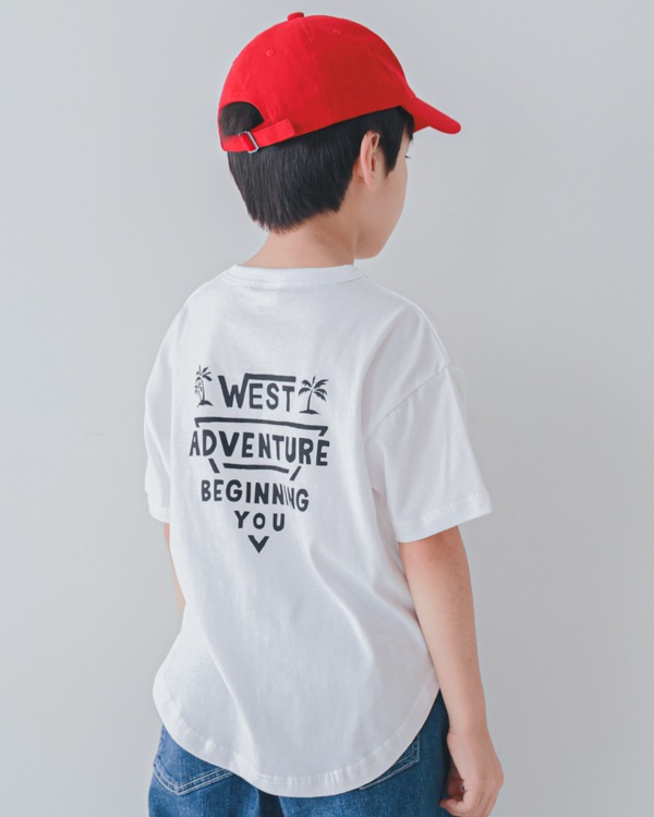 【セカンド】WEST ADVENTURE Tシャツ / オフホワイト