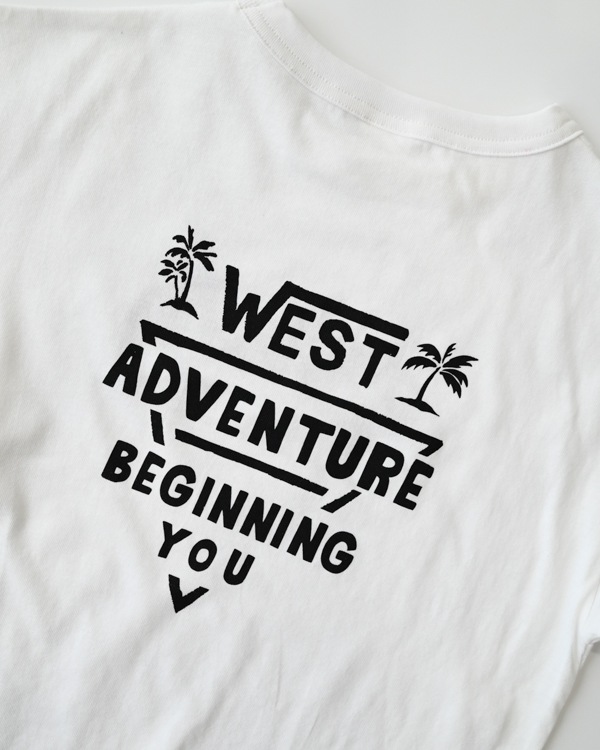 【セカンド】WEST ADVENTURE Tシャツ / オフホワイト