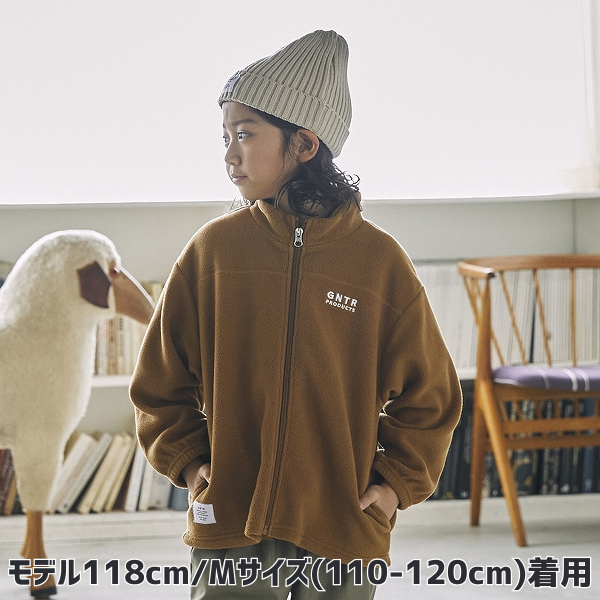 【25FW】フリーススタンドカラーJK / キャメル