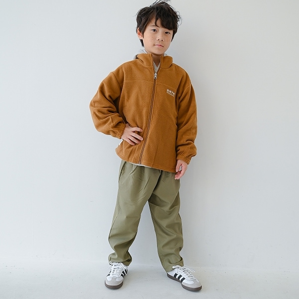 【25FW】フリーススタンドカラーJK / キャメル