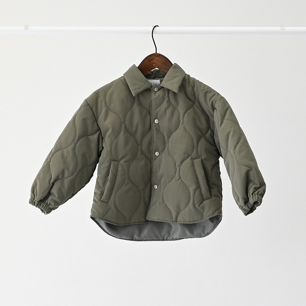 【25FW】キルティングジャケット / カーキ