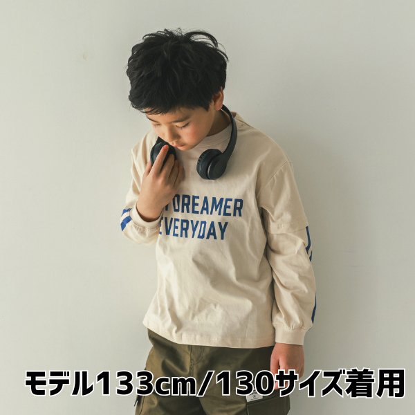 【25FW】DAY DREAMER ロングTシャツ / サンド
