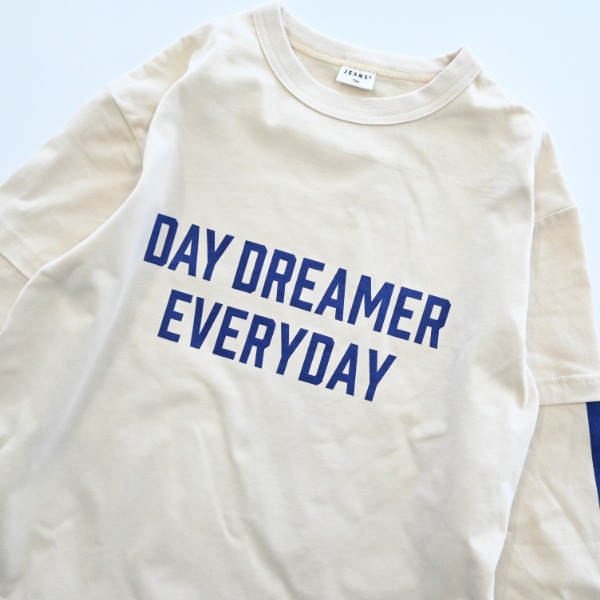 【25FW】DAY DREAMER ロングTシャツ / サンド