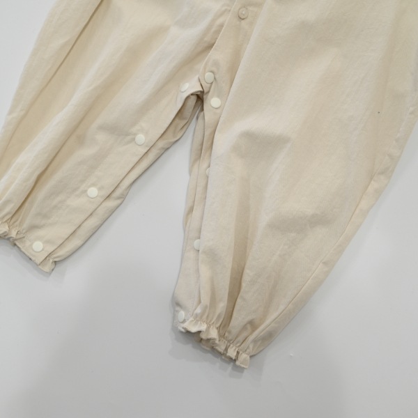 【25FW】フリル ロンパース / アイボリー