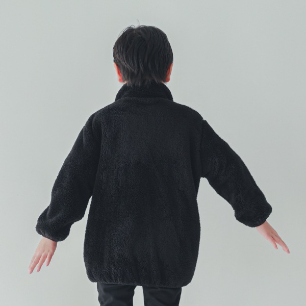 【25FW】ファー プルオーバー / ブラック