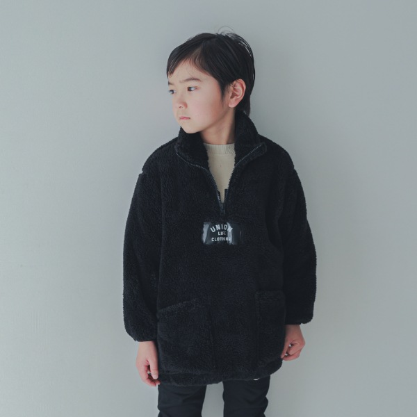 【25FW】ファー プルオーバー / ブラック