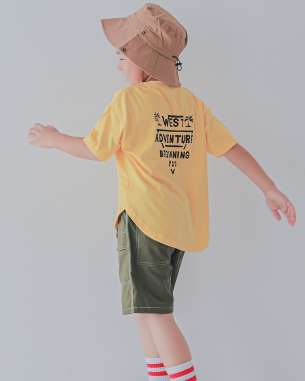 【セカンド】WEST ADVENTURE Tシャツ / イエロー