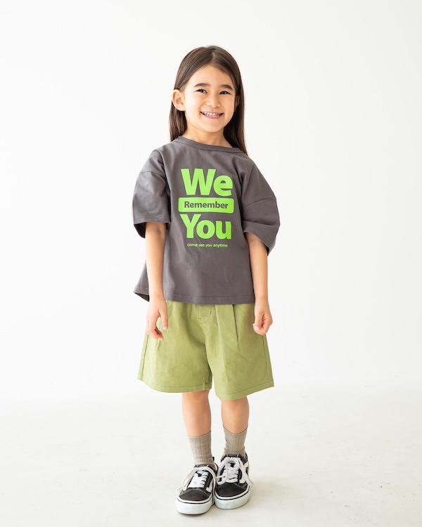【フォブ】WE YOU Tシャツ / チャコールグレー