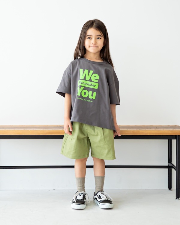 【フォブ】WE YOU Tシャツ / チャコールグレー