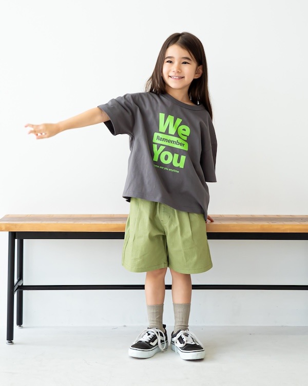 【フォブ】WE YOU Tシャツ / チャコールグレー