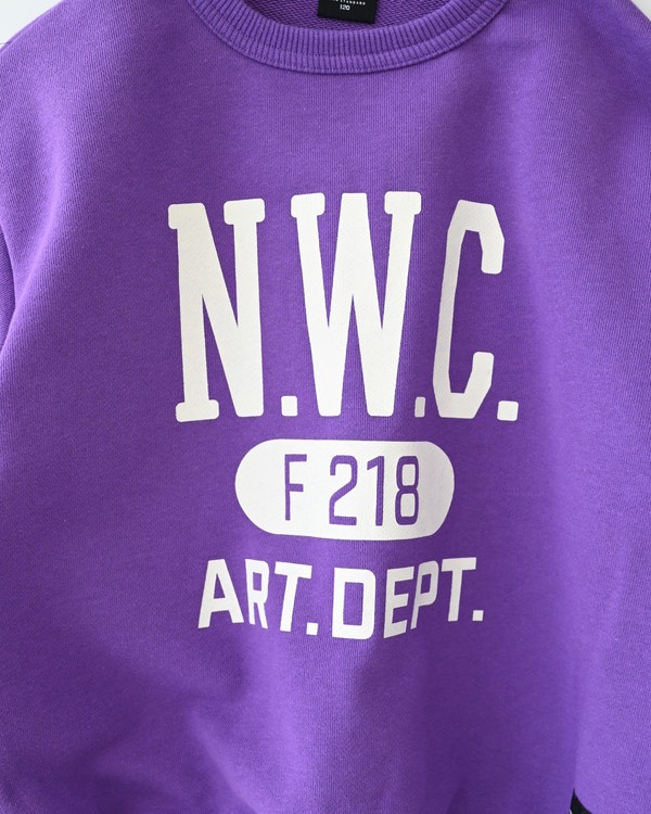 【ゼロスタンダード】N.W.C トレーナー / パープル