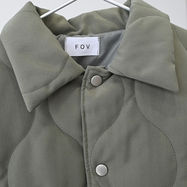 【25FW】キルティングジャケット / ブラック