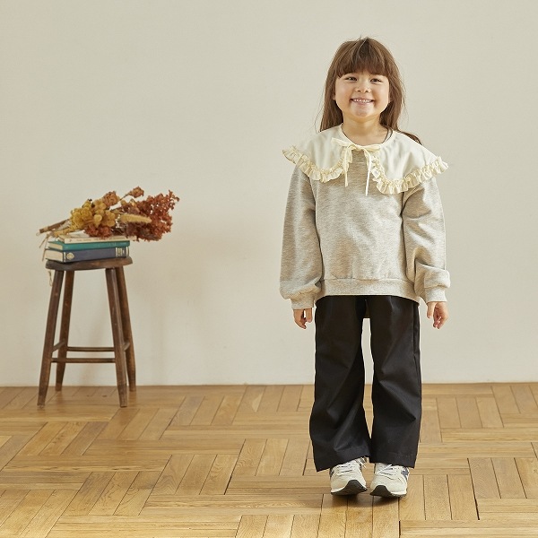 【25FW】ワイドフレアパンツ / ブラック