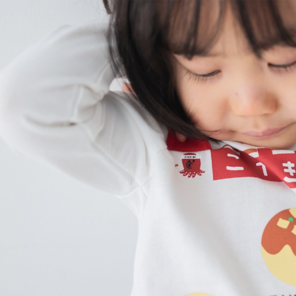 【25FW】たこ焼き ロングTシャツ / オフホワイト