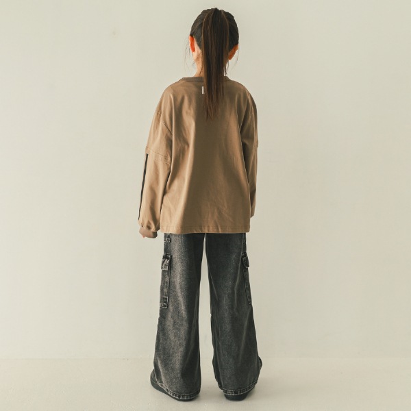 【25FW】DAY DREAMER ロングＴシャツ / ベージュ