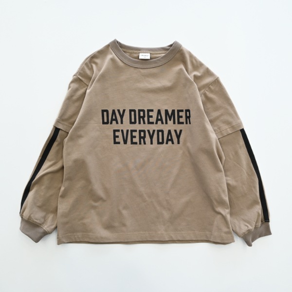 【25FW】DAY DREAMER ロングＴシャツ / ベージュ