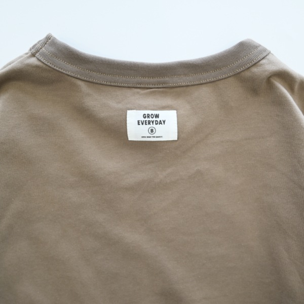 【25FW】DAY DREAMER ロングＴシャツ / ベージュ