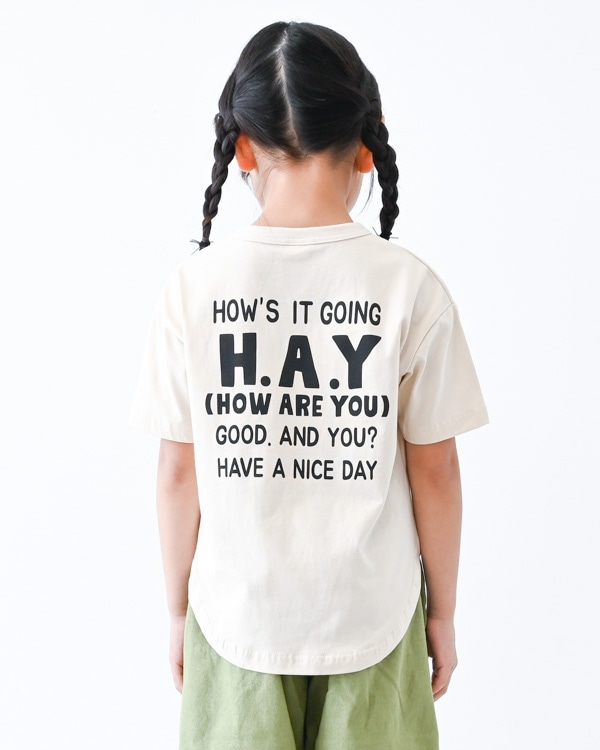 【セカンド】EARTH CLUB Tシャツ / アイボリー