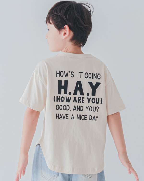 【セカンド】EARTH CLUB Tシャツ / アイボリー
