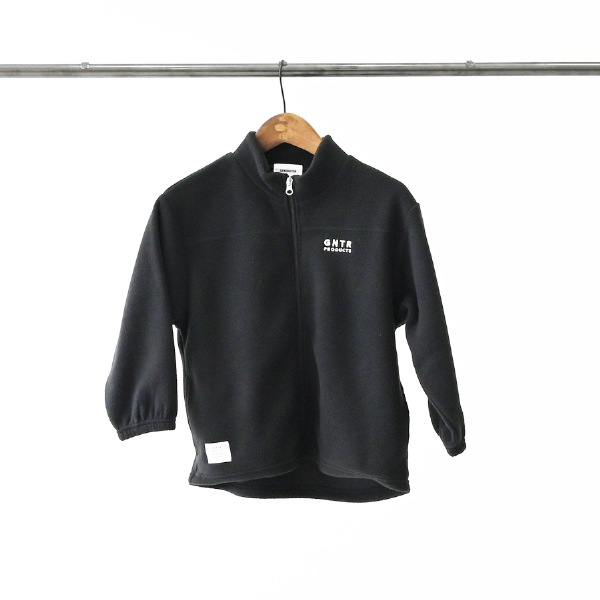 【25FW】フリーススタンドカラーJK / ブラック