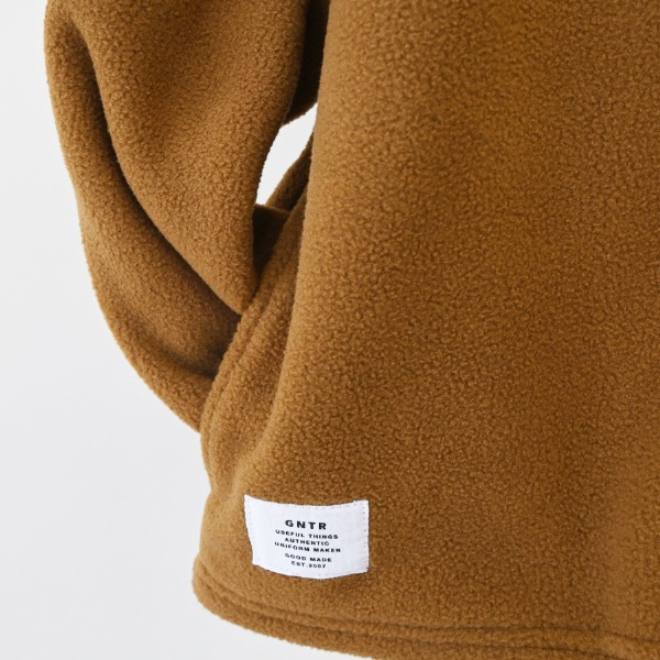 【25FW】フリーススタンドカラーJK / ブラック