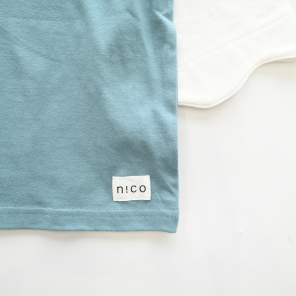 【25FW】おばけ袖 ロングＴシャツ / ブルー