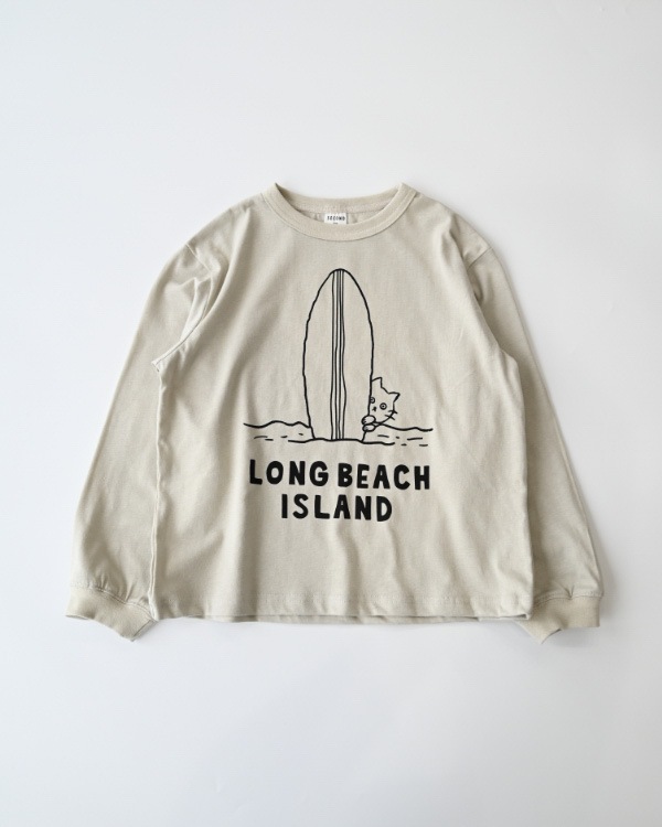 【26PS】LONG BEACHロングＴシャツ / アイボリー