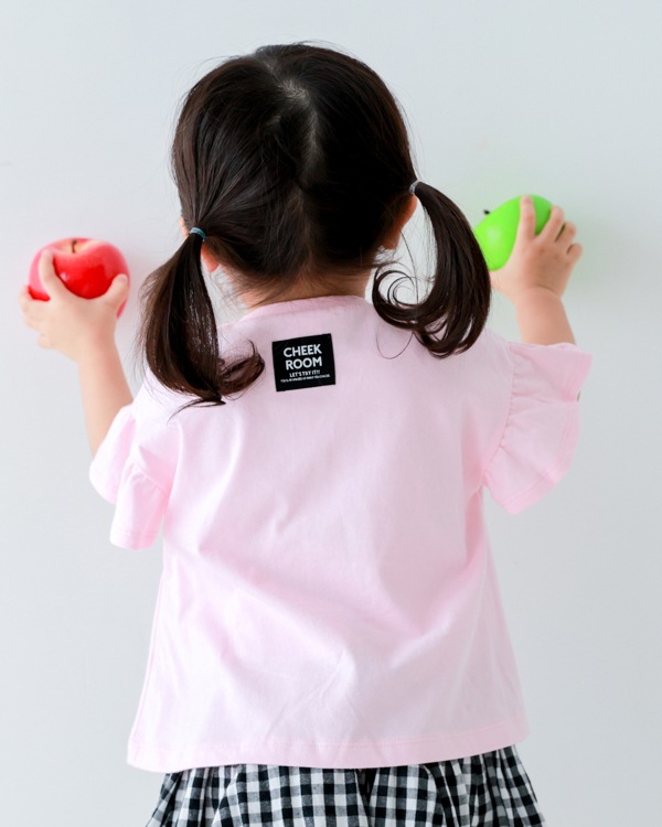 【チークルーム】マーメイド Tシャツ / ピンク