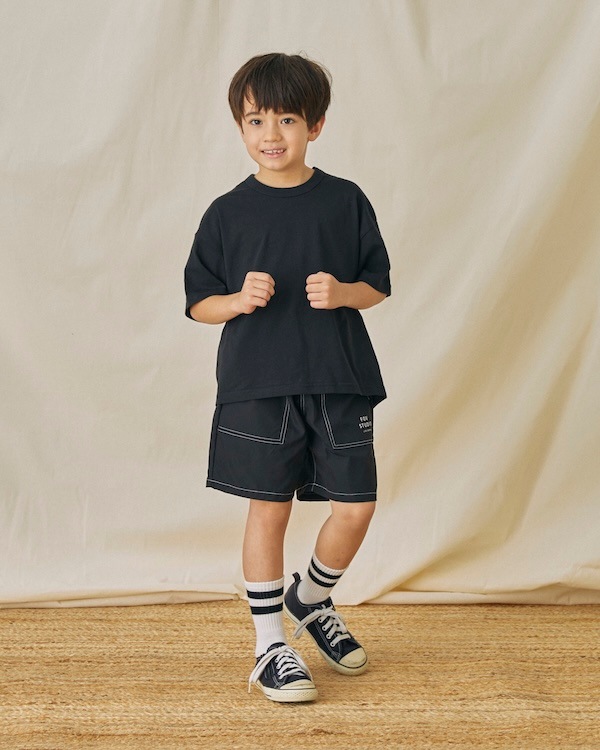 【フォブ】PLAIN Tシャツ / ブラック