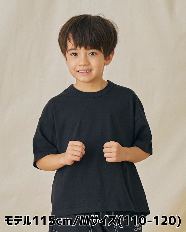 【フォブ】PLAIN Tシャツ / ブラック