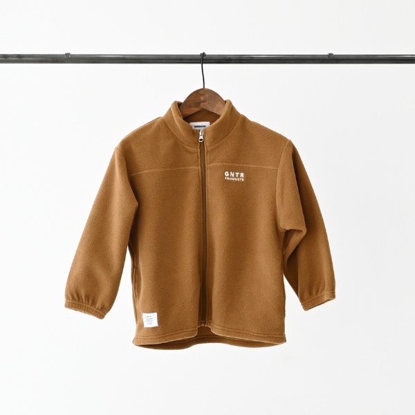 【25FW】フリーススタンドカラーJK / キャメル