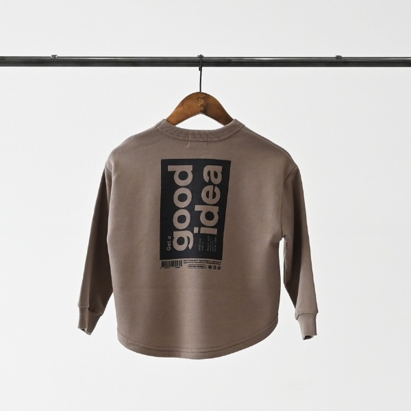 【25FW】goodidea トレーナー / アッシュグレー